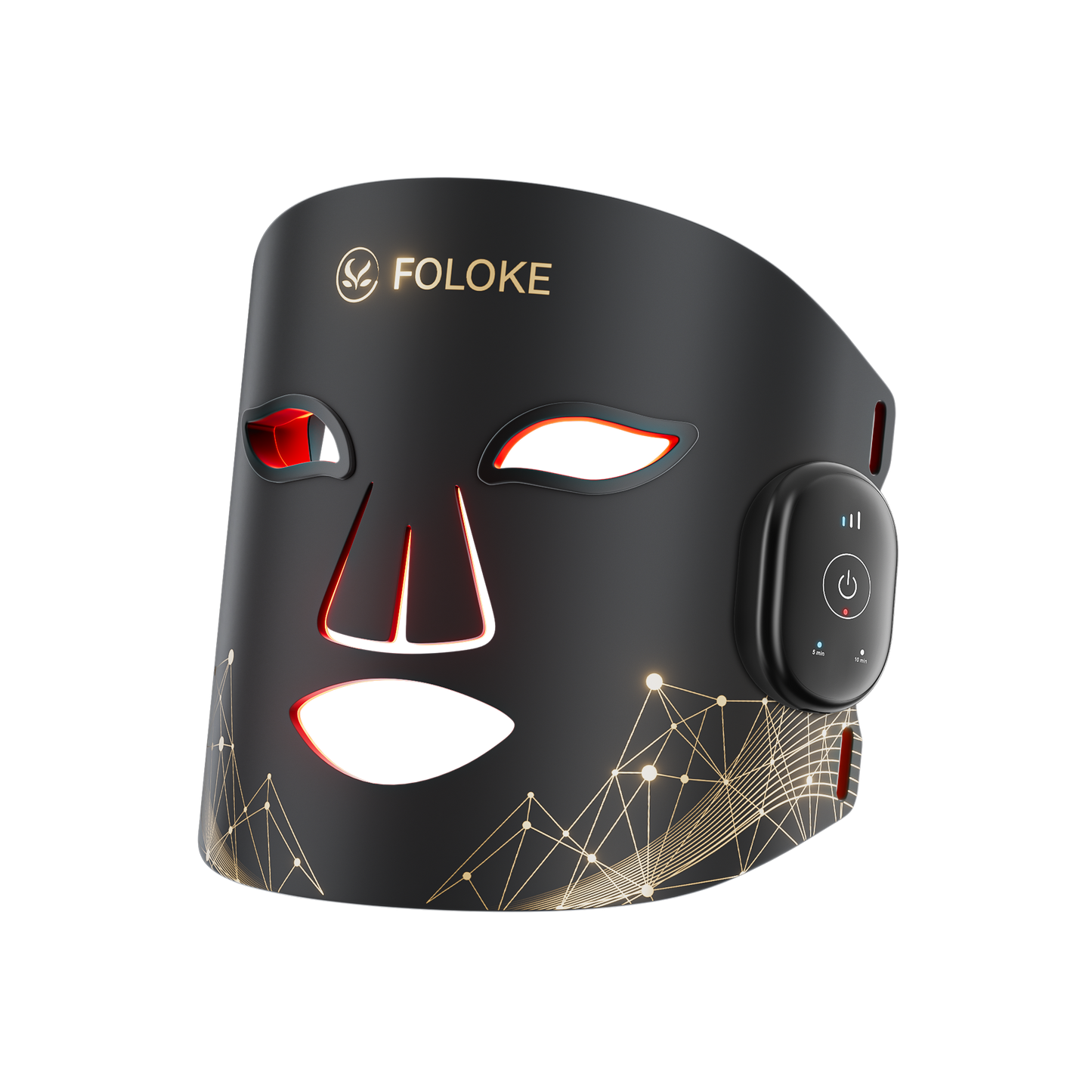 FOLOKE Magnetic LED Face Mask