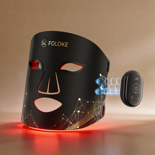FOLOKE Magnetic LED Face Mask